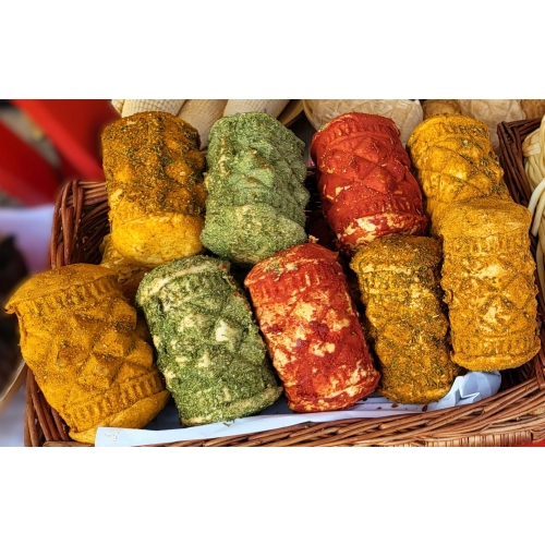 Ser góralski nie wędzony Gołka z papryka i bazylią